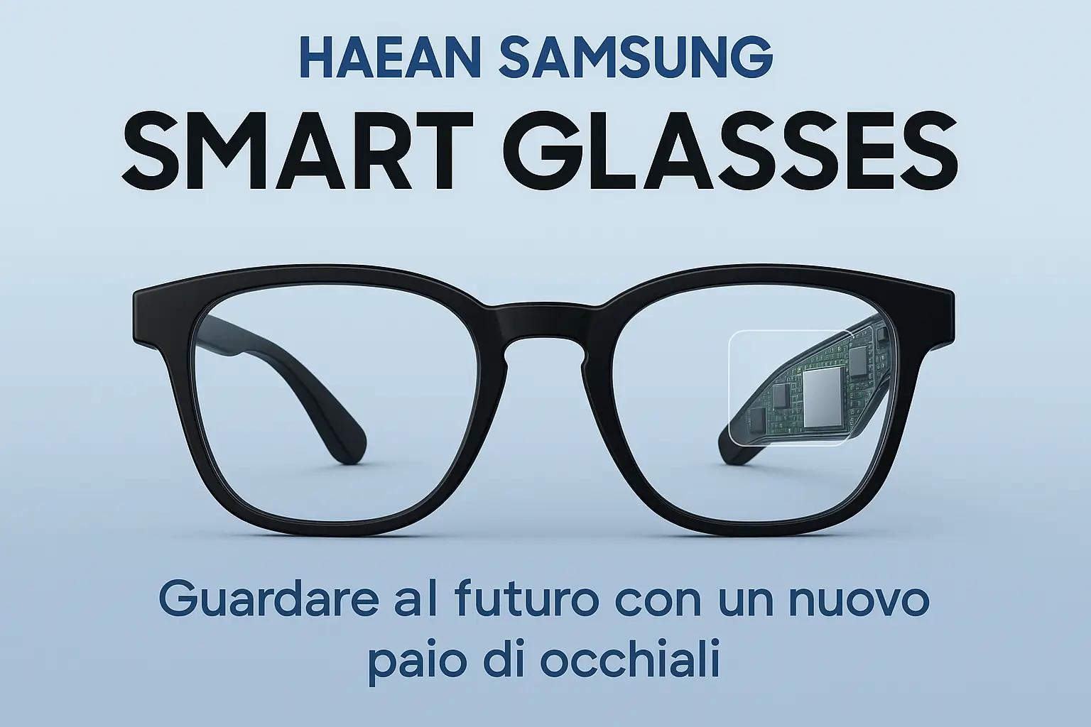 Immagine del post: Haean Samsung Smart Glasses: il Futuro è Davanti ai Tuoi Occhi