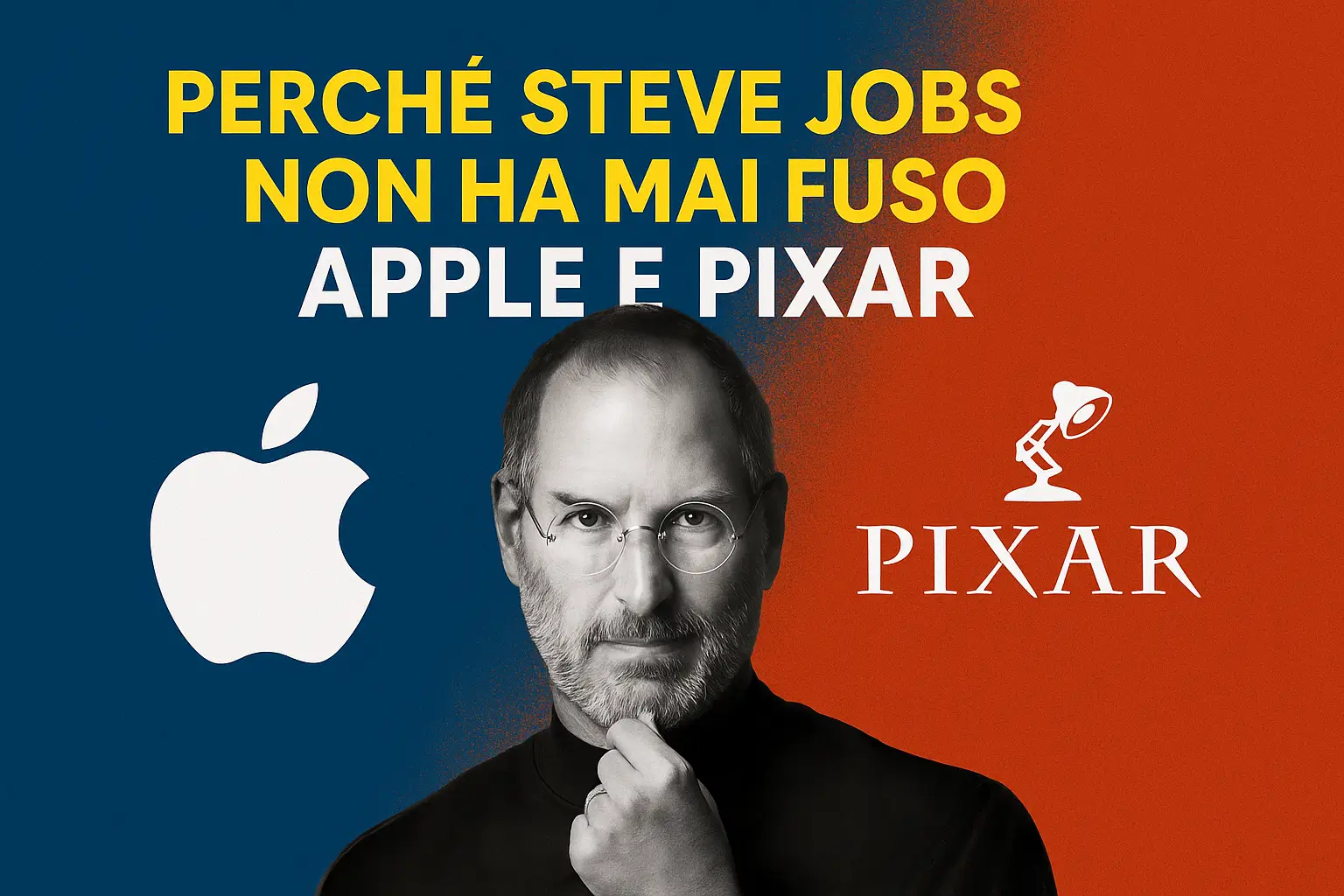 Immagine del post: Perché Steve Jobs non ha mai fuso Apple e Pixar: storia di due visioni e un’occasione mancata