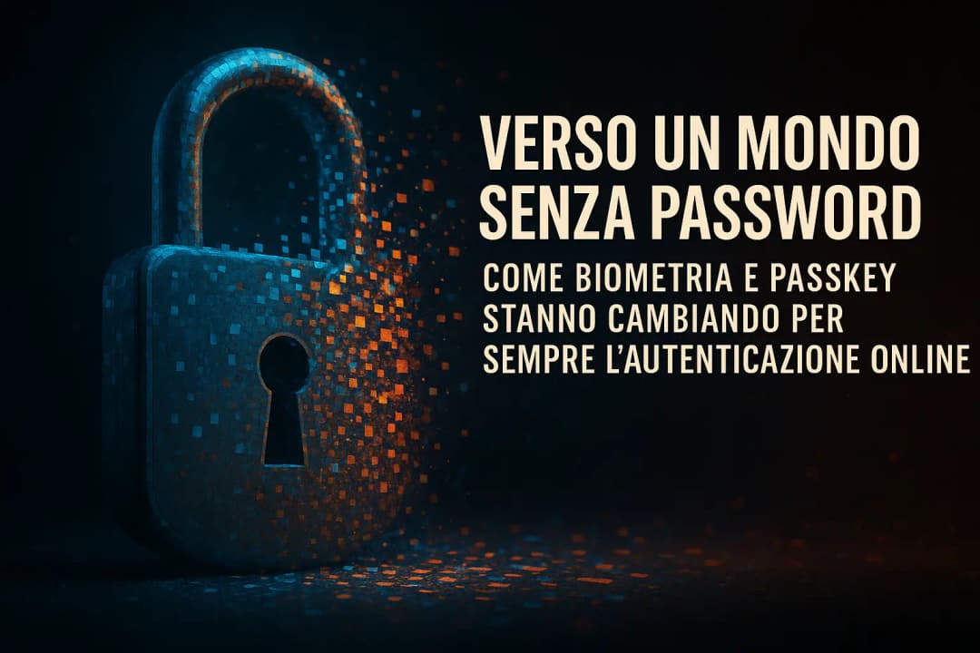 Immagine di Verso un mondo senza password: come biometria e passkey stanno cambiando per sempre l’autenticazione online